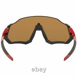 Oakley Flight Jacket Men's Sunglasses WithPrizm Ruby Polarized Lens OO9401 08