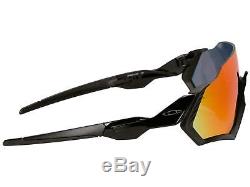 Oakley Flight Jacket Sunglasses OO9401-0137 Polished Black Prizm Road 9401 01