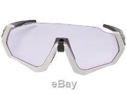 Oakley Flight Jacket Sunglasses OO9401-0337 Carbon Prizm Low Light Lens 9401 03