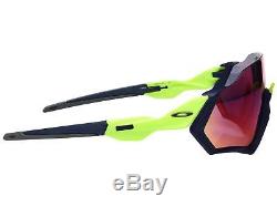 Oakley Flight Jacket Sunglasses OO9401-0537 Matte Navy Prizm Road Lens 9401 05