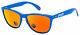 Oakley Frogskins 35th Anniversary Sunglasses Oo9444-0457 Blue Prizm Ruby Lens