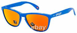 Oakley Frogskins 35th Anniversary Sunglasses OO9444-0457 Blue Prizm Ruby Lens