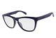 Oakley Frogskins Mph Sunglasses Oo9245-36 Matte Blue Titanium Clear Lens