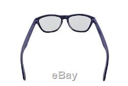 Oakley Frogskins MPH Sunglasses OO9245-36 Matte Blue Titanium Clear Lens