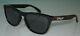 Oakley Frogskins Sunglasses 24-306 Polished Black/grey New