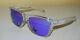 Oakley Frogskins Sunglasses Oo9013-h755 Polished Clear/prizm Violet New