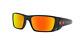 Oakley Fuel Cell Polarized Sunglasses Oo9096-k060 Black Ink With Prizm Ruby Lens