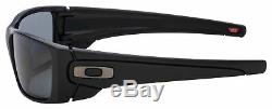 Oakley Fuel Cell Sunglasses OO9096-05 Matte Black Frame Grey Polarized Lens