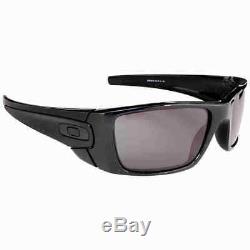Oakley Fuel Cell Wrap Sunglasses Polished Black/Warm Grey 0OO9096-909601-60