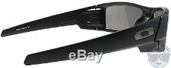 Oakley GASCAN Sunglasses 26-244 Matte Black Ice Iridium Polarized NIB