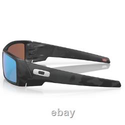 Oakley GasCan Men Sunglasses OO9014-81 Prizm Deep Water / Matte Black Camo USA