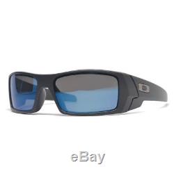 Oakley Gascan OO9014 26-244 Matte Black withIce Iridium Polarized Sunglasses