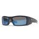 Oakley Gascan Oo9014 26-244 Matte Black Withice Iridium Polarized Sunglasses