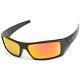 Oakley Gascan Oo9014 26-246 Matte Black/ruby Iridium Men's Sport Sunglasses