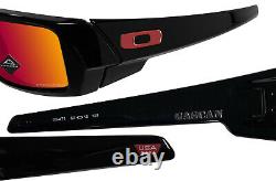 Oakley Gascan Polished Black Frame Prizm Ruby Lens Sunglasses 0OO9014
