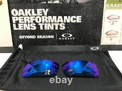 Oakley Gascan Prizm Sapphire Polarized lens set Brand New with Oakley Bag