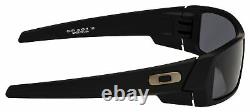 Oakley Gascan Sunglasses 03-473 Matte Black Grey Lens
