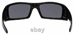 Oakley Gascan Sunglasses 12-856 Matte Black Black Iridium Polarized Lens