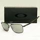Oakley Gauge 6 Sunglasses Grey Mirror Prizm Black Powder Coal Mens Oo 6038 0157