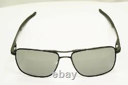 Oakley Gauge 6 Sunglasses Grey Mirror Prizm Black Powder Coal Mens OO 6038 0157