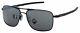 Oakley Gauge 6 Sunglasses Oo6038-0157 Powder Coal Prizm Black Lens