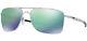 Oakley Gauge 8 M Men's Navigator Sunglasses With Jade Iridium Oo4124 41240457
