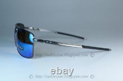 Oakley Gauge 8 M POLARIZED Sunglasses OO4124-0657 Gunmetal With PRIZM Sapphire