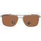 Oakley Gauge 8 Prizm Tungsten Polarized Rectangular Men's Sunglasses Oo4124