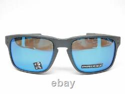 Oakley HOLBROOK MIX POLARIZED Sunglasses OO9384-1057 Steel With PRIZM Sapphire