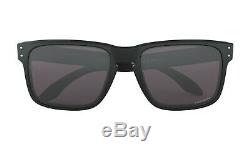 Oakley HOLBROOK Sunglasses OO9102-E855 Matte Black Frame With PRIZM Grey Lens