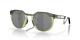 Oakley Hstn Metal Sunglasses Oo9279-0452 Matte Olive Ink With Prizm Black Lens