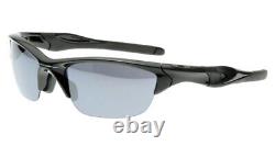 Oakley Half Jacket 2.0 Sunglasses OO9153-01 Polished Black With Black Iridium Lens