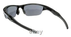 Oakley Half Jacket 2.0 Sunglasses OO9153-01 Polished Black With Black Iridium Lens