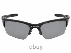 Oakley Half Jacket 2.0 XL Men's Polarized Sunglasses Black Frame Iridium Lens