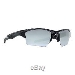 Oakley Half Jacket 2.0 XL OO9154-01 Polished Black Iridium Men Sport Sunglasses
