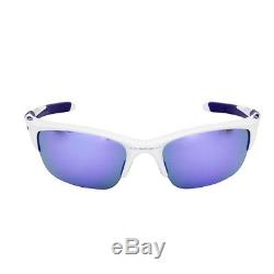 Oakley Half Jacket 2.0 in Pearl-Violet Iridium Men's Sunglasses OO9144