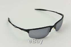 Oakley Half Wire 2.0 Matte Black/Black Iridium Sunglasses Halfwire 2.0