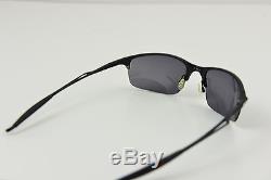 Oakley Half Wire 2.0 Matte Black/Black Iridium Sunglasses Halfwire 2.0