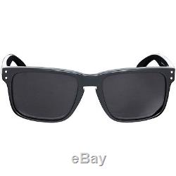 Oakley Holbrook Black 55 mm Plastic Frame Matte Black Lens Sunglasses OO9102