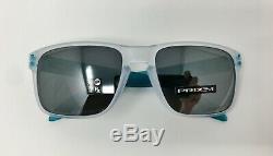 Oakley Holbrook Men's Matte Clear Sunglasses, PRIZM BLACK IRIDIUM OO9102-H655