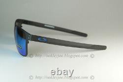 Oakley Holbrook Metal MOTO GP Sunglasses OO4123-10 Matte Black With PRIZM Sapphire