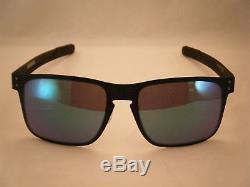 Oakley Holbrook Metal Matte Black w Jade Iridium Lens NEW sunglasses (oo4123-04)