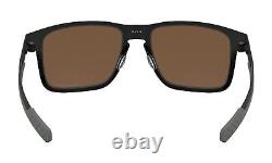 Oakley Holbrook Metal POLARIZED Sunglasses OO4123-2055 Polished Black/PRIZM 24K