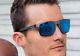 Oakley Holbrook Metal Sunglasses Matte Gunmetal / Prizm Sapphire Polarized