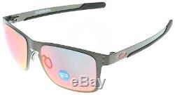 Oakley Holbrook Metal Sunglasses OO4123-0555 Gunmetal Torch Iridium Polarized