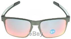 Oakley Holbrook Metal Sunglasses OO4123-0555 Gunmetal Torch Iridium Polarized