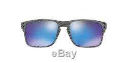 Oakley Holbrook Mix Sunglasses OO9384-1257 Frostwood Prizm Sapphire Lens
