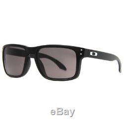 Oakley Holbrook OO9102-01 Matte Black Grey Men's Sunglasses 55mm