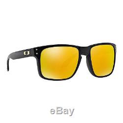 Oakley Holbrook OO9102-08 Shaun White Polished Black/Gold Men's Sunglasses