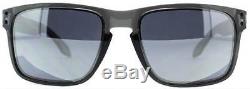 Oakley Holbrook OO9102-24 Dark Grey Smoke/Black Iridium Men's Sport Sunglasses